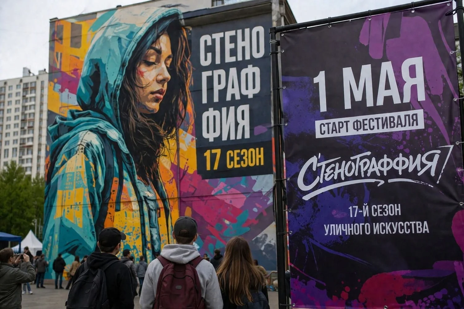 Фестиваль «Стенограффия» стартует в Екатеринбурге 1 мая: 17-й сезон уличного искусства